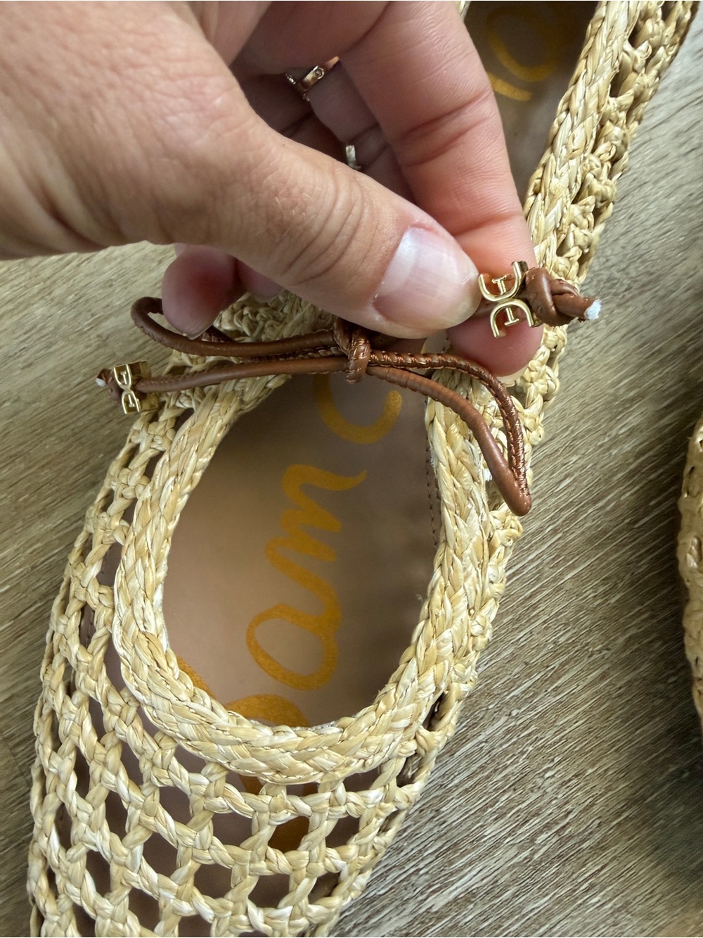 EUC Sam Edelman Marcie Mary Jane Ballet Flats 8.5 - Picture 3 of 7